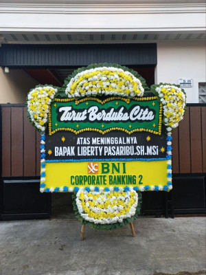 Papan Bunga Duka di Libarek