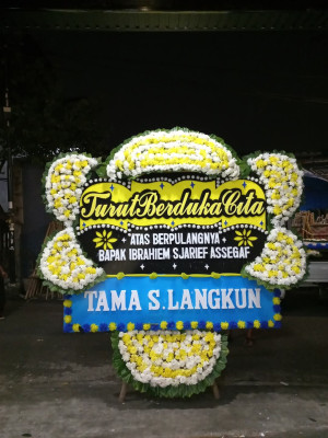 Papan Bunga Duka di Libarek
